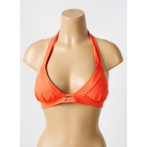 REVE EN DENTELLE - Haut de maillot de bain orange en polyamide - Femme - Taille 42 - Modz