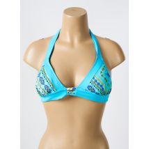 REVE EN DENTELLE - Haut de maillot de bain bleu en polyamide - Femme - Taille 36 - Modz