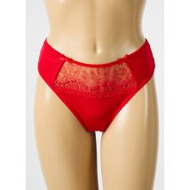 KONRAD - Tanga rouge en polyamide - Femme - Taille 38 - Modz