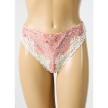 ANTINEA - Tanga rose en polyamide - Femme - Taille 44 - Modz