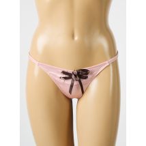 VIORA - String rose en polyester - Femme - Taille 42 - Modz