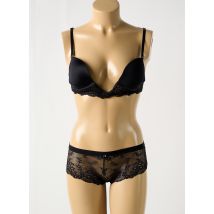 GILSA - Ensemble lingerie noir en nylon - Femme - Taille TU - Modz