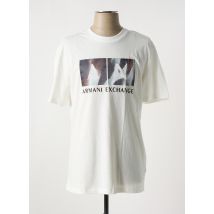 ARMANI EXCHANGE - T-shirt beige en coton - Homme - Taille S - Modz