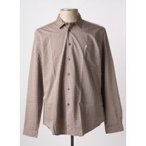 MCS - Chemise manches longues gris en coton - Homme - Taille XXL - Modz