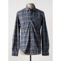MCS - Chemise manches longues gris en coton - Homme - Taille S - Modz