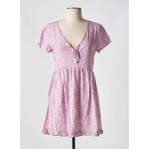LOSAN - Robe courte violet en viscose - Femme - Taille 38 - Modz