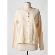LES P'TITES BOMBES - Gilet manches longues beige en viscose - Femme - Taille 38 - Modz