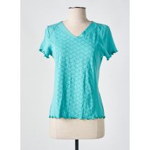 QUATRE VINGT JOURS - T-shirt vert en viscose - Femme - Taille 38 - Modz