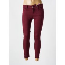 LPB - Pantalon slim rouge en coton - Femme - Taille 36 - Modz