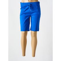 OTTANTOTTO - Bermuda bleu en coton - Femme - Taille 36 - Modz