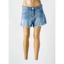 LDN - Short bleu en coton - Femme - Taille 40 - Modz