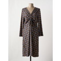 SWEET MISS - Robe mi-longue beige en polyester - Femme - Taille 42 - Modz