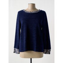 A PARIS - Pull bleu en polyester - Femme - Taille 42 - Modz