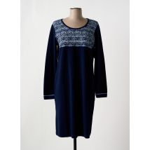 ELEANE - Robe pull bleu en acrylique - Femme - Taille 46 - Modz