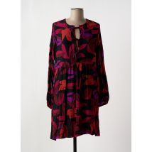 ANGE - Robe courte orange en viscose - Femme - Taille 38 - Modz