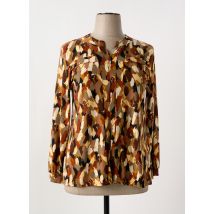 VETI STYLE - Blouse marron en polyester - Femme - Taille 46 - Modz