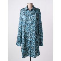 SUZZY & MILLY - Robe mi-longue bleu en polyester - Femme - Taille 40 - Modz