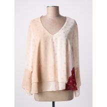 MA PETITE FIANCEE - Blouse beige en polyester - Femme - Taille 40 - Modz
