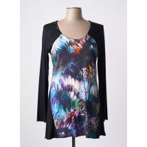 QUINZE HEURES TRENTE - Tunique manches longues noir en viscose - Femme - Taille 42 - Modz