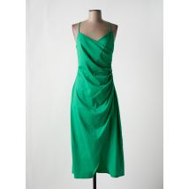 SALSA - Robe mi-longue vert en lyocell - Femme - Taille 38 - Modz