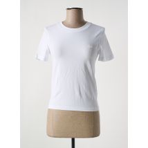 LACOSTE - T-shirt blanc en coton - Femme - Taille 34 - Modz