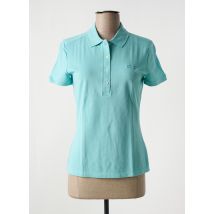 LACOSTE - Polo bleu en coton - Femme - Taille 32 - Modz