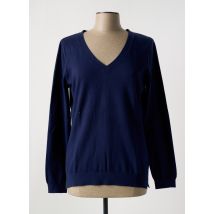 EDEN PARK - Pull bleu en coton - Femme - Taille 46 - Modz