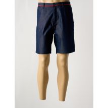 HUGO BOSS - Bermuda bleu en coton - Homme - Taille 46 - Modz