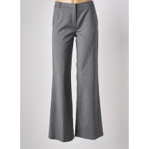 LA PETITE FRANCAISE - Pantalon flare gris en polyester - Femme - Taille 36 - Modz