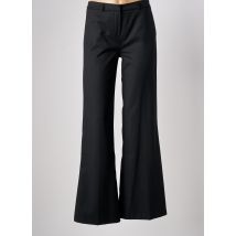 LA PETITE FRANCAISE - Pantalon flare noir en polyester - Femme - Taille 36 - Modz
