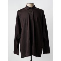 GIRAMONDO - Polo marron en coton - Homme - Taille 7XL - Modz