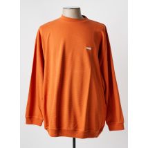 GIRAMONDO - Sweat-shirt orange en coton - Homme - Taille 6XL - Modz