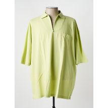 GIRAMONDO - Polo vert en coton - Homme - Taille 6XL - Modz