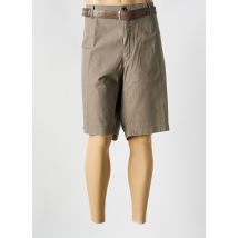 PIONIER - Bermuda beige en coton - Homme - Taille W35 - Modz