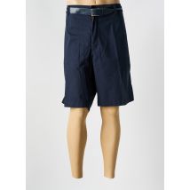 PIONIER - Bermuda bleu en coton - Homme - Taille W35 - Modz