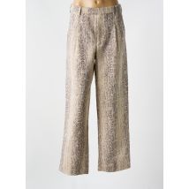 ROSEANNA - Pantalon droit beige en polyester - Femme - Taille 38 - Modz