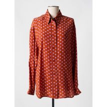 VANESSA BRUNO - Chemisier orange en viscose - Femme - Taille 40 - Modz