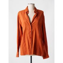 VANESSA BRUNO - Chemisier orange en coton - Femme - Taille 36 - Modz