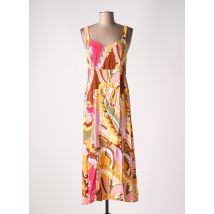 B.YOUNG - Robe longue jaune en viscose - Femme - Taille 38 - Modz