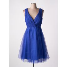 PINK BOOM - Robe mi-longue bleu en polyester - Femme - Taille 40 - Modz