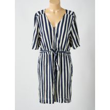 ICHI - Combishort bleu en viscose - Femme - Taille 40 - Modz