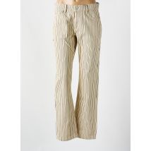 B.YOUNG - Pantalon droit beige en coton - Femme - Taille W27 - Modz