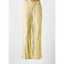 B.YOUNG - Pantalon large jaune en lin - Femme - Taille 38 - Modz
