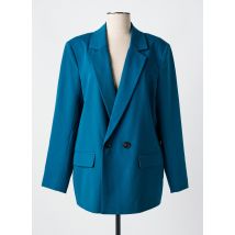 KAFFE - Blazer bleu en polyester - Femme - Taille 40 - Modz