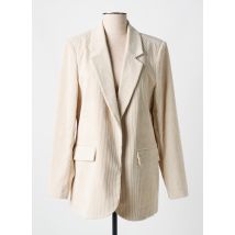 CREAM - Blazer beige en polyester - Femme - Taille 40 - Modz