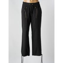 NÜ - Pantalon droit noir en coton - Femme - Taille 42 - Modz