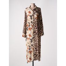 CECILE WANG - Robe longue beige en viscose - Femme - Taille TU - Modz