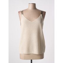 TRIPODE - Pull beige en viscose - Femme - Taille 42 - Modz