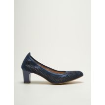 HISPANITAS - Escarpins bleu en cuir - Femme - Taille 40 - Modz
