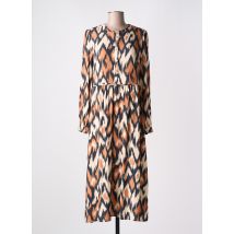 C'EST BEAU LA VIE - Robe longue beige en viscose - Femme - Taille 36 - Modz